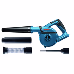 Bosch Professional 18V System GBL 18V-120 cordless blower (up to 270 km/h air flow rate, excluding rechargeable batteries and ...