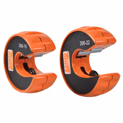 Bahco BAH306PACK Pipe Cutters, Orange, 15mm & 22mm
