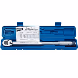 Draper 1/2" Square Drive Ratchet Torque Wrench | Micrometre Reversible Hand Tool | 30Nm-210Nm Mechanics Car Tools | Professio ...