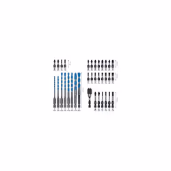 Bosch Professional 35 pieces MultiConstruction Drill Bit & Impact Control Screwdriver Bit Set (Pick and Click, HEX-9, Accessories for Impact Drivers)