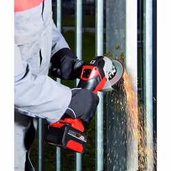 Einhell Power X-Change 115mm (4 Inch) Cordless Angle Grinder - 18V Disc Battery Grinder For Cutting, Grinding And Polishing - TE-AG 18/115 Li Solo