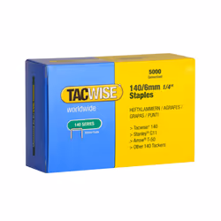 Tacwise 1179 A11 Hammer Tacker with 75,000 140/8mm Staples, Uses Type 140 / 6 - 10 mm Staples