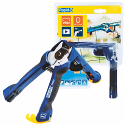 Rapid FP222 Fence Pliers for VR22 Fence Hogrings with High Capacity Magazine, Ergonomic Soft Handle, and Easy Storage Feature ...