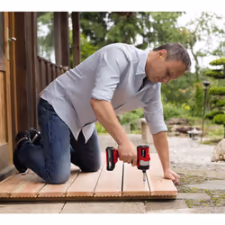 Einhell Power X-Change 140Nm Cordless Impact Driver - 18V, 2300 RPM, 1/4" Hex Bit Mount, LED Light - TE-CI 18/1 Li Solo Battery Powered Impact Drill