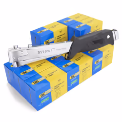 Tacwise 1783 A11 ECO Hammer Tacker with 60,000 140/10mm Staples, Uses Type 140/6-10 mm Staples