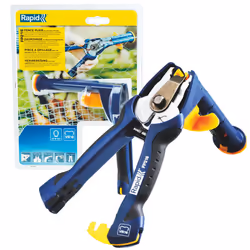 Rapid FP216 Fence Pliers for VR16 Fence Hogrings with High Capacity Magazine, Ergonomic Soft Handle, and Easy Storage Feature ...