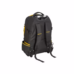 STANLEY FATMAX Tool Backpack with Wheels, Extendable handle, Removable Tool Caddy, Separate Compartments For Tools, Includes Laptop/ Tablet Storage,