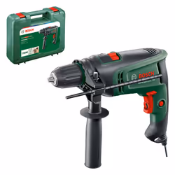 Bosch Home and Garden Electric Hammer Drill UniversalImpact 730 (Precision Drilling in Masonry, Wood and Steel; 730 Watt Moto ...