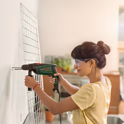 Bosch Home and Garden Electric Hammer Drill UniversalImpact 730 (Precision Drilling in Masonry, Wood and Steel; 730 Watt Motor; in Carrying Case),