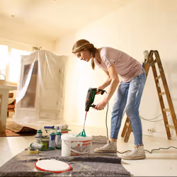 Bosch Home and Garden Electric Hammer Drill UniversalImpact 730 (Precision Drilling in Masonry, Wood and Steel; 730 Watt Motor; in Carrying Case),