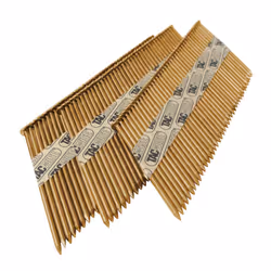 Tacwise 1124 2.8 / 50 mm Extra Galvanised Framing Nails, D Head, Ring Shank, 34? Inclined, Paper Collated, Pack of 3,300