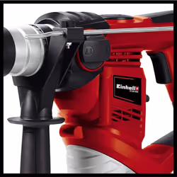 Einhell TC-RH 900 Rotary Hammer Drill | SDS Plus 3-in-1 Drill - Drilling / Pneumatic Impact Drilling / Chiselling | 900W, 3.0 Joule Impact Force, Hard