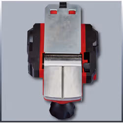 Einhell 4345310 TC-PL 750 Electric Planer | Up To 2mm Chip Depth, Aluminium Soleplate, Parallel Stop, Fold Depth Stop | 750W Wood Plane For Doors and