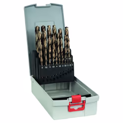 Bosch Professional 25pc. HSS-Cobalt ProBox Metal Drill Bit Set (for Stainless Steel, ? 1-13 mm, Accessories Drill Driver and ...