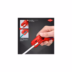 Knipex ErgoStrip Universal Stripping Tool, for right-handers 135 mm 16 95 01 SB