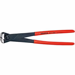 Knipex High Leverage Concreters' Nipper high lever transmission black atramentized, plastic coated 250 mm (self-service card/ ...