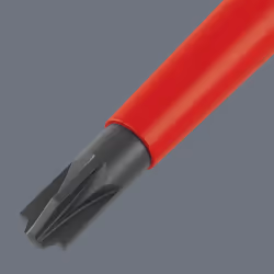 Wera 05135961001 Screwdriver Set Kraftform PlusSerie 100" 160iSS-7 pcs, Red-Yellow