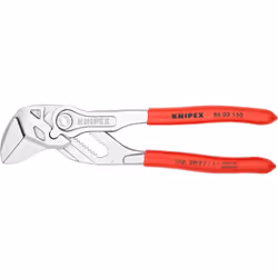 Knipex Pliers Wrench pliers and a wrench in a single tool chrome-plated, plastic coated 150 mm 86 03 150