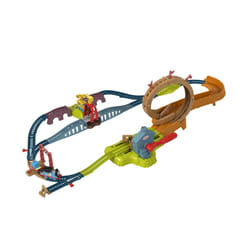 Thomas & Friends ?Fisher-Price Launch & Loop Maintenance Yard toy train and track set with motorized Thomas engine for ages 3 years and older