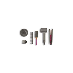 Casdon 73552 Dyson Supersonic & Corrale Deluxe Styling Set | Toy Hairdryer & Straighteners for Children Aged 3 Years & Up | Stacked with Interactive