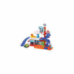 VTech Toot-Toot Drivers Fix & Fuel Garage, Car Tracks for Kids with Lights and Sounds, Musical Toy, Suitable for Boys & Girls ...