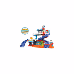 VTech Toot-Toot Drivers Fix & Fuel Garage, Car Tracks for Kids with Lights and Sounds, Musical Toy, Suitable for Boys & Girls 12 Months, 2, 3, 4 +