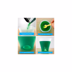 National Geographic Crystal Growing Kit - 3 Vibrant Coloured Crystals to Grow with Light-Up Display Stand & Guidebook, Includes 3 Real Gemstone