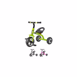 Xootz Tricycle for Kids, Trike Easy Clip and Portable - Green, Size 3