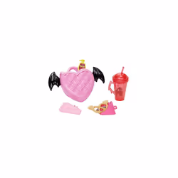 Monster High Doll, Draculaura with Accessories and Pet Bat, Posable Fashion Doll with Pink and Black Hair, HHK51