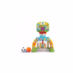 VTech 3-in-1 Sports Centre, Baby Interactive Toy with Colours and Sounds, Learning with Role-Play, Suitable for Baby Boys & G ...