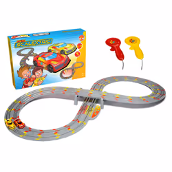 My First Scalextric Racing Track Sets for Kids Ages 3+ - Mains Powered Micro Race Car Set, Toy Cars Race Tracks for Boys. Inc ...