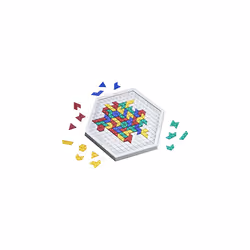 Blokus Trigon Board Game, Family Game for Kids and Adults, Use Strategy to Block Your Opponent, Easy to Learn, R1985