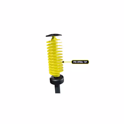 Swingball Pro All Surface, Black and Yellow, Outdoor Activities, Traditional Pole in the Ground Swingball, Real Tennis Ball and 2 Championship Bats,