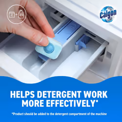 Calgon 4-in-1 Washing Machine Cleaner and Water Softener Tablets Removes Limescale Odours Deep Clean Units 15 Tablets Pack 1 Packaging May Vary