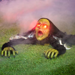 JOYIN Halloween DÃ©cor Groundbreaker Zombie with Sound and Flashing Eyes for Yard Decorations