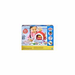 Play-Doh Kitchen Creations Pizza Oven Playset with 6 Cans of Modeling Compound and 8 Accessories