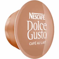 NESCAFÃ Dolce Gusto Pack of 3 Cafe Au Lait Coffee Pods total of 90 Coffee Capsules Coffee with Milk Medium Roasted Coffee - Coffee Intensity 7