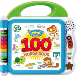 LeapFrog 601503 Learning Friends 100 Words Baby Book Educational and Interactive Bilingual Playbook Toy Toddler and Pre School Boys & Girls One Size