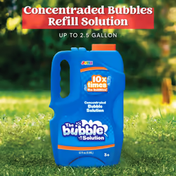 JOYIN Toy 0.95 Litre CONCENTRATED Bubble Solution Refill (up to 9.5 Litre) Premium BIG Bubble Mixture for Bubble Machine, Easter, Summer