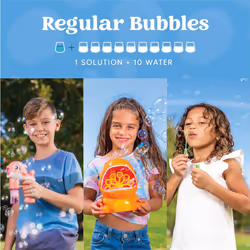 JOYIN Toy 0.95 Litre CONCENTRATED Bubble Solution Refill (up to 9.5 Litre) Premium BIG Bubble Mixture for Bubble Machine, Easter, Summer