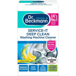 Dr. Beckmann Service-it Deep Clean Washing Machine Cleaner Removes 99,99 % of bacteria and fungi and viruses eliminates bad odours 250 g