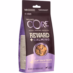 Wellness CORE Reward+ Treats Duck Supports in Calming Your Dog Soft Grain Free Dog Treats 170g