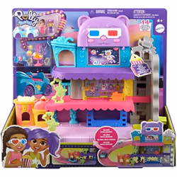 Polly Pocket Dolls, Pollyville Drive-In Movie Theatre Playset, HPV39
