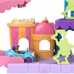 Polly Pocket Dolls, Pollyville Drive-In Movie Theatre Playset, HPV39