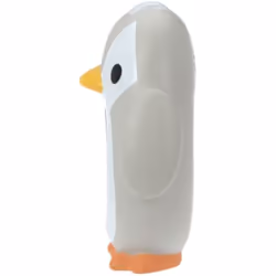 Nuby - Penguin shaped baby bath Digital thermometer - Easy to read screen - BPA free - Gray - Suitable from 0 months