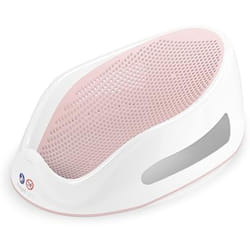 Angelcare - Baby Bath Support - Soft touch support - Water level indicator - Ideal for Babies Less Than 6 Months Old - Pink