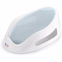 Angelcare - Baby Bath Support - Soft touch support - Water level indicator - Ideal for Babies Less Than 6 Months Old - Aqua