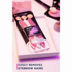 WILKINSON SWORD - Intuition Eyebrow Shaper for Women | Facial Hair Remover and Trimmer | Exfoliating Dermaplaning Tool | Pack of 3 Disposable Razors