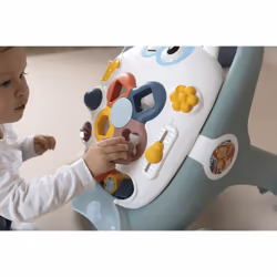 Little Smoby Baby Walker by Smoby Detachable Activity Play Board Baby?s First Doll Pushchair Toy Grows with the Child from Activity Board to Walker