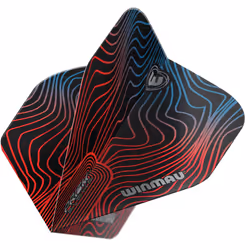 WINMAU Prism Alpha Solar Design Dart Flight Packs - 3 sets per pack (9 flights in total) (Plain Mixed)